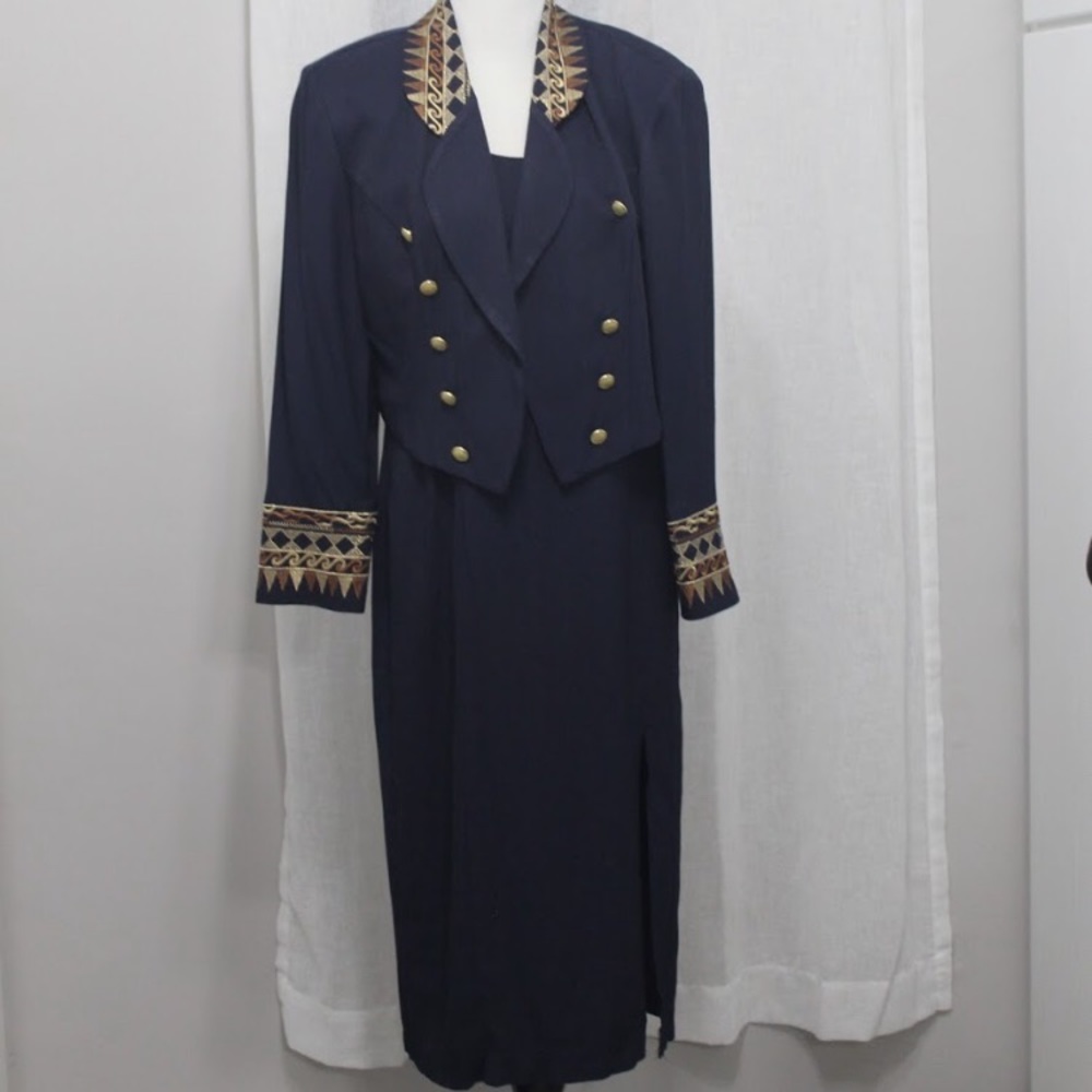 Vintage Jaclyn Hart Nautical 2 piece set